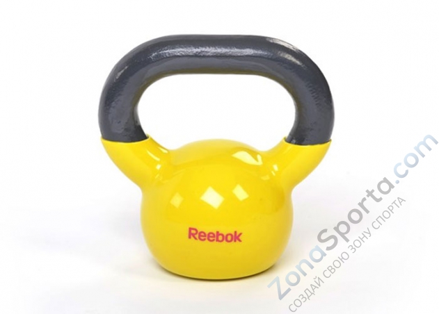 Гиря 5 кг Reebok Kettlebell  Yellow  (желтый) RAWT-18005YL