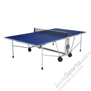 Теннисный стол всепогодный  Cornilleau ONE 4 мм с сеткой (синий)
