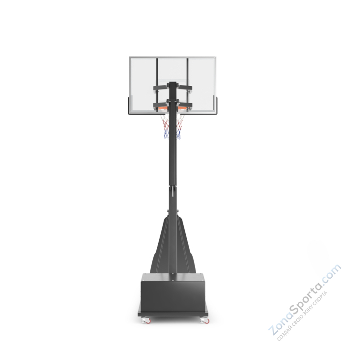 Баскетбольная стойка UNIX Line B-Stand-PC 54x32 R45 H230-305 см BSTSPR305-54PCBK