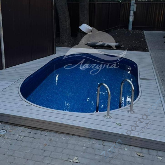 Бассейн Лагуна ТМ565 овальный 5 х 2,5 х 1,25 м
