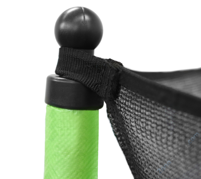 Батут Arland 6FT с внешней страховочной сеткой и лестницей (Light green)