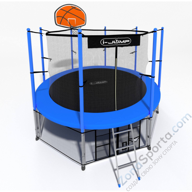 Батут i-Jump Basket 10ft blue