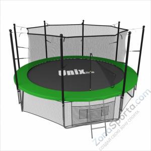 Батут Unix line 14 ft inside (Green)