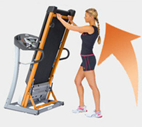 Беговая дорожка Oxygen Tesla TFT HRC