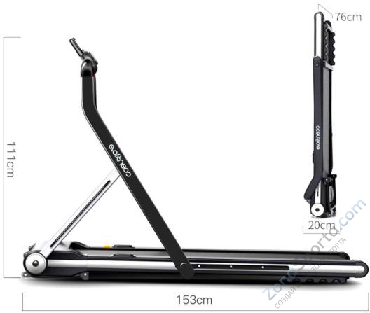 Беговая дорожка Evo Fitness X450 Беговая дорожка Evo Fitness X450