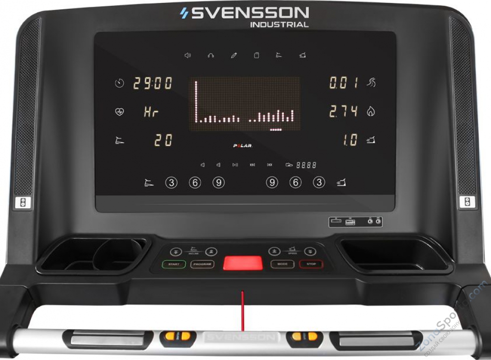 Беговая дорожка Svensson Industrial Armortech (Grapite Blue)