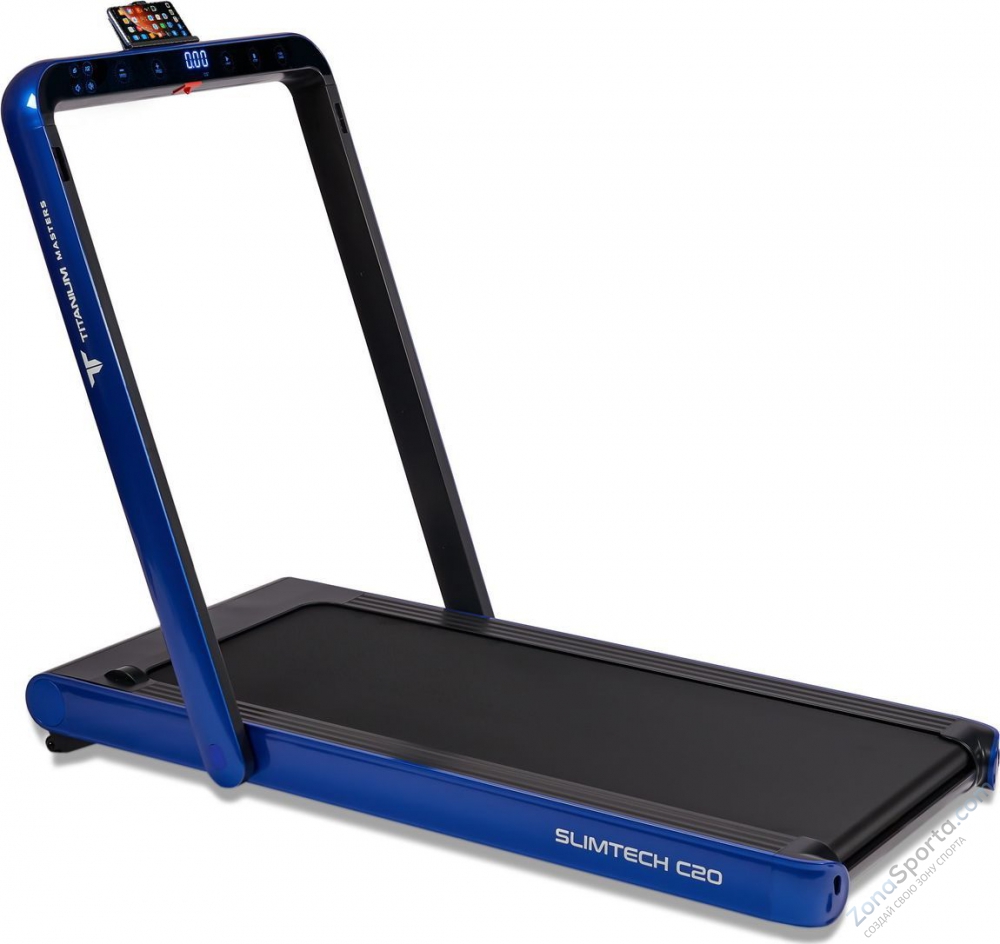 Беговая дорожка Titanium Masters Slimtech C20 (синяя)