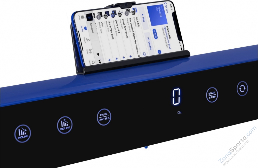 Беговая дорожка Titanium Masters Slimtech S60 (синяя)