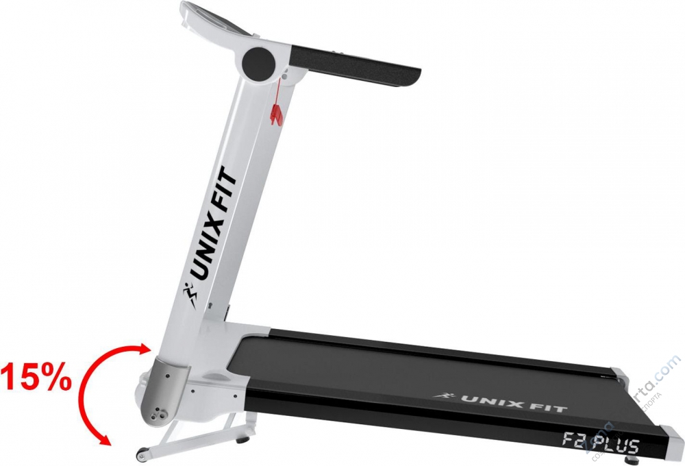 Беговая дорожка Unix Fit Hi-tech F2 Plus Arctic Ice