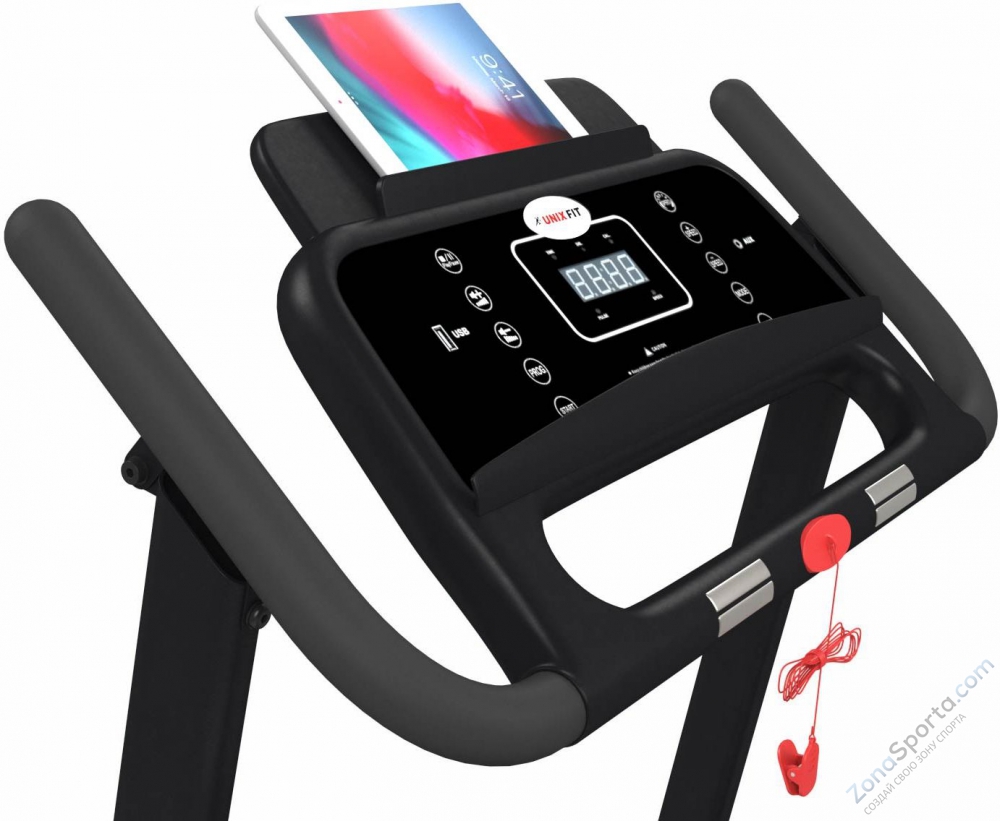 Беговая дорожка Unix Fit ST-560E Black