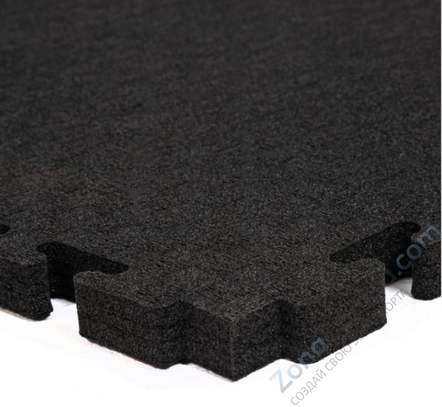 Будо-мат DFC 100x100 см, 20 мм, цвет чёрный