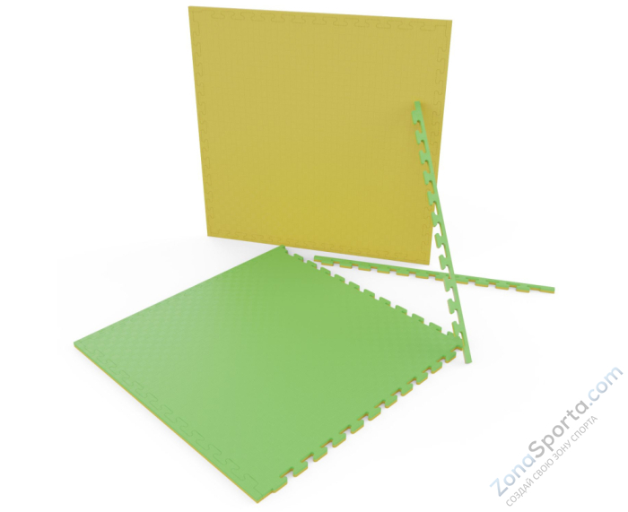 Будо-мат EVA DFC 100 x 100 см, 20 мм, цвет желто-зеленый Будо-мат EVA DFC 100 x 100 см, 20 мм, цвет желто-зеленый