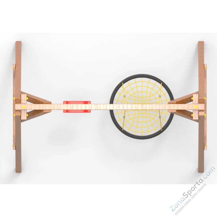 Деревянные качели Пикник 2 Оптимус (качели гнездо 1м качели долька) Деревянные качели Пикник 2 Оптимус (качели гнездо 1м качели долька)