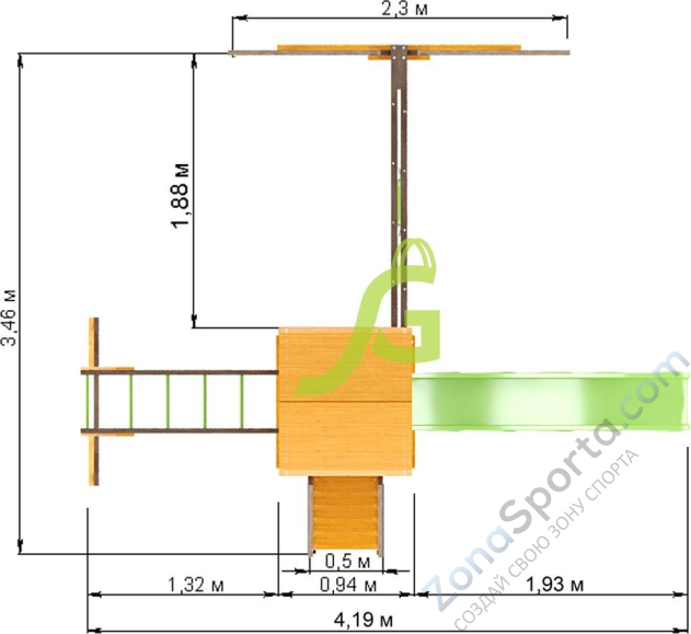 Детская площадка IgraGrad Игруня 2