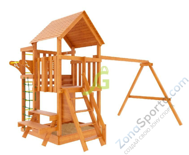 Детская площадка IgraGrad Крафт Pro (окрашенная)