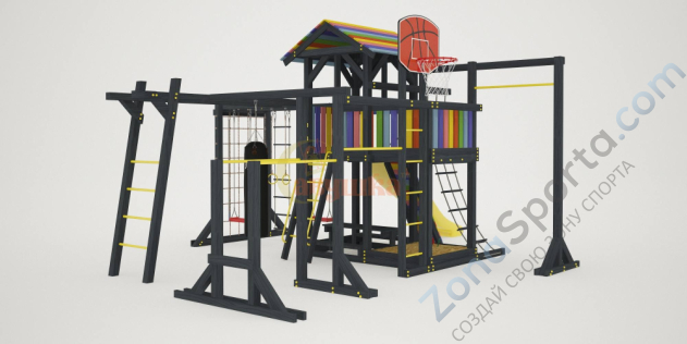 Детская площадка Савушка 2 (Black)