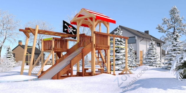 Детская площадка Савушка 4 Сезона 8