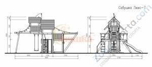 Детская площадка Савушка Люкс 7