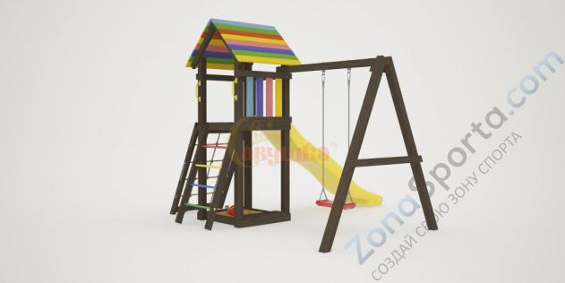 Детская площадка Савушка Мастер 7 (Brown Color)