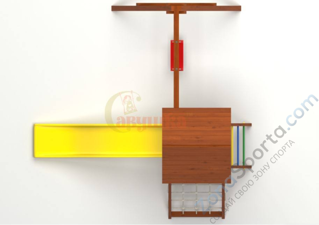 Детская площадка Савушка Мастер 7 (Махагон)