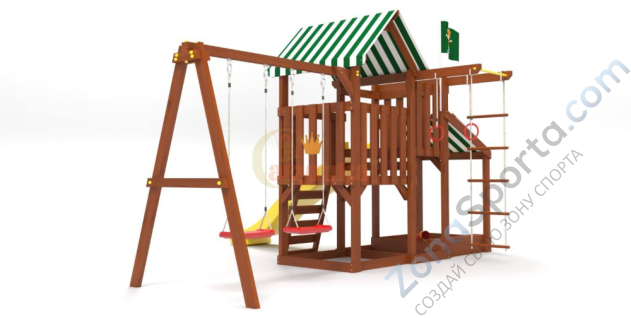Детская площадка Савушка TooSun (Тусун) 3 Plus с песочницей
