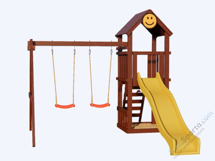 Детская деревянная площадка Smile Mini