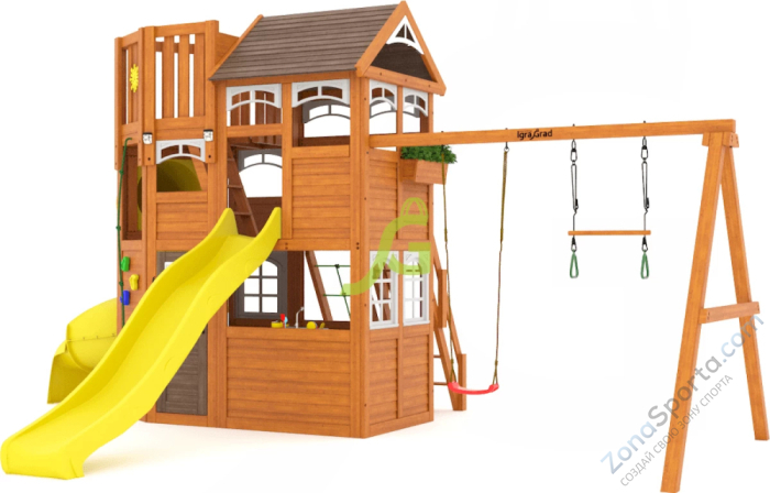 Детская площадка IgraGrad Клубный домик 4 Luxe
