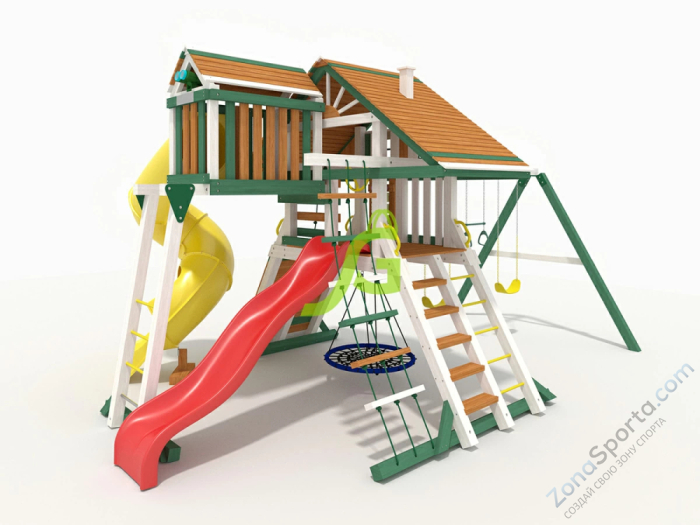 Детская площадка IgraGrad Крепость Фани Deluxe 2 мод.1