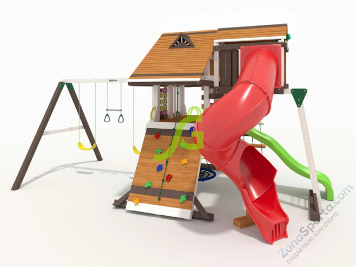 Детская площадка IgraGrad Крепость Фани Deluxe 2 мод.2