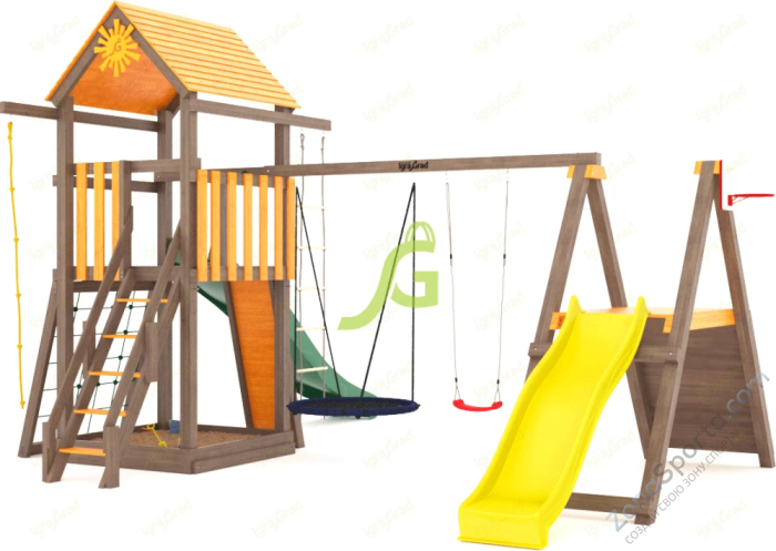 Детская площадка IgraGrad Панда Фани Gride мод.1