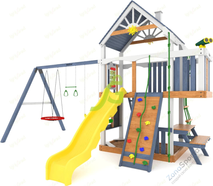 Детская площадка IgraGrad Шато (Дерево) (мод.1) Детская площадка IgraGrad Шато (Дерево) (мод.1)