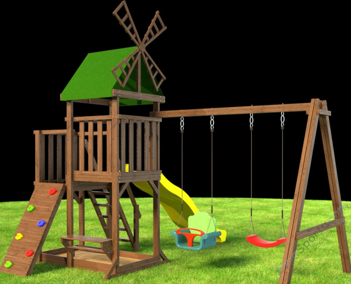 Детская площадка Мельница с барной стойкой