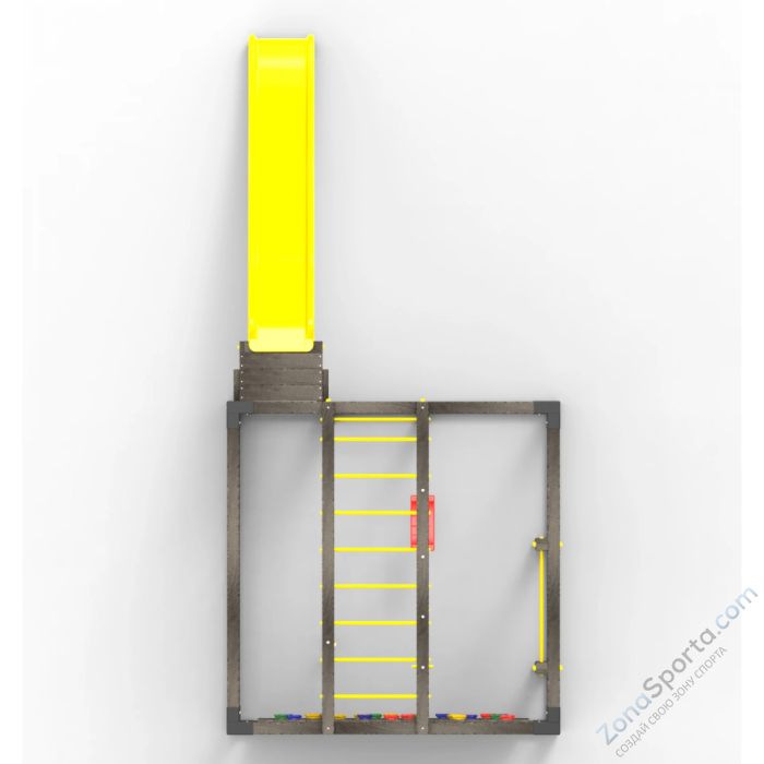 Детская площадка Пикник Куб Black с горкой