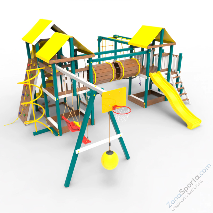 Детская площадка Пикник Лэйк Стэйдж Бонд с трубой