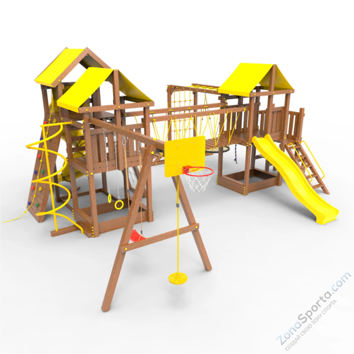 Детская площадка Пикник Оптимус Стэйдж К с винтовой трубой