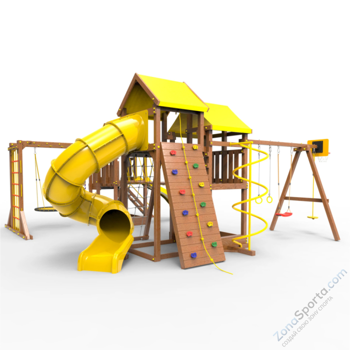 Детская площадка Пикник Оптимус Стэйдж К с винтовой трубой