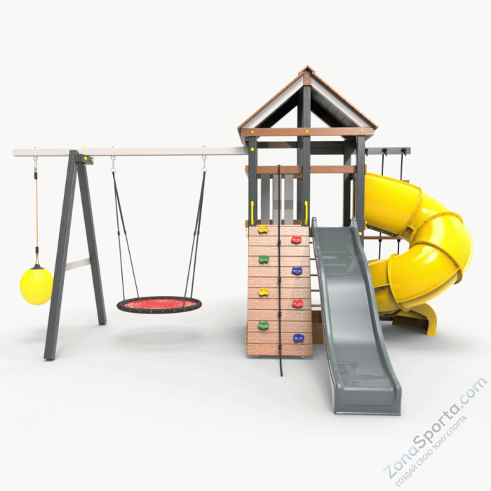 Детская площадка Пикник Ультра А с винтовой трубой 6.1