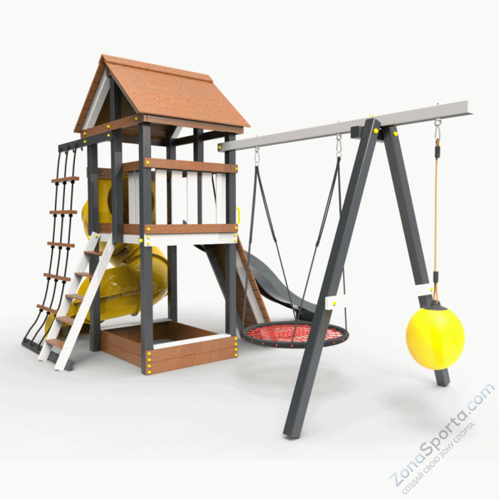 Детская площадка Пикник Ультра А с винтовой трубой 6.1