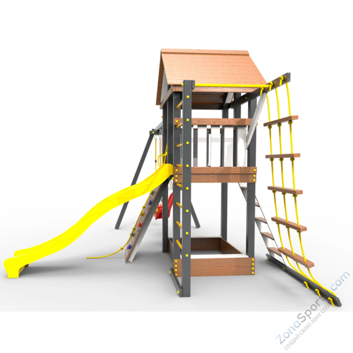 Детская площадка Пикник Ультра с турником и шведской стенкой