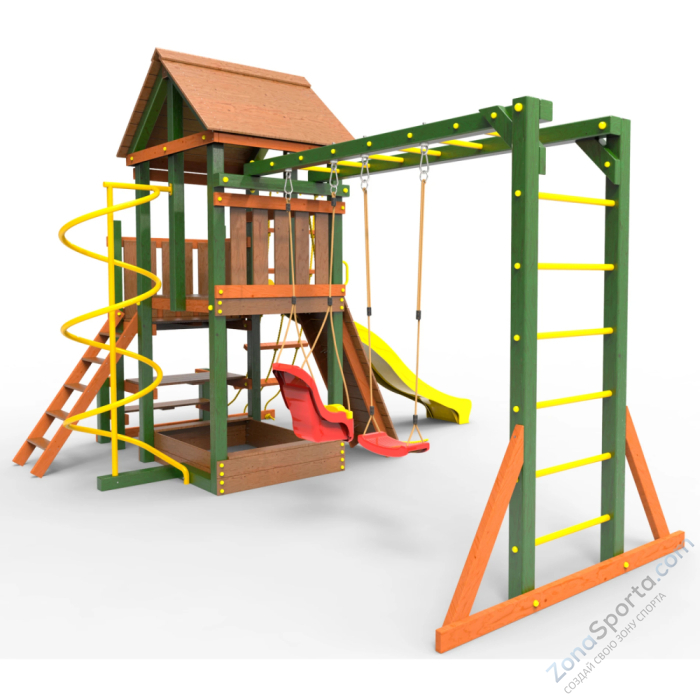 Детская площадка Пикник Вега Д Макси с рукоходом Вираж