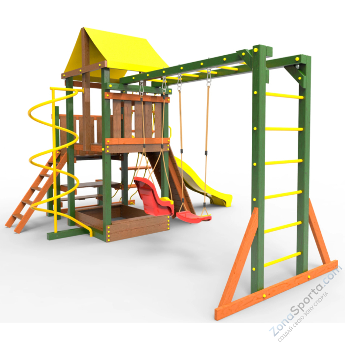 Детская площадка Пикник Вега Макси с рукоходом Вираж