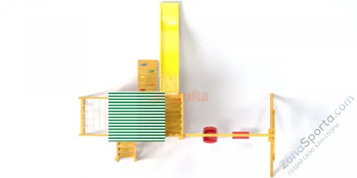 Детская площадка Савушка Мастер 2 Plus (горка 3 метра)