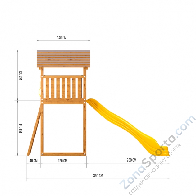 Детский игровой комплекс Jungle Cottage JC1 Детский игровой комплекс Jungle Cottage JC1