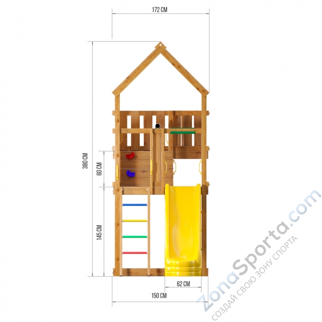 Детский игровой комплекс Jungle Palace JP1 Детский игровой комплекс Jungle Palace JP1