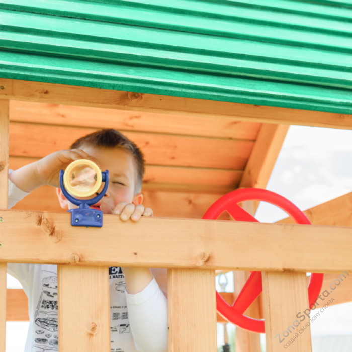 Детский игровой комплекс Unix Kids (6 in 1) Light Green