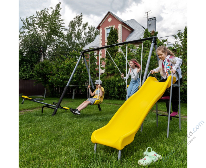 Детский комплекс DFC качели, качели-балансир и горка 74560