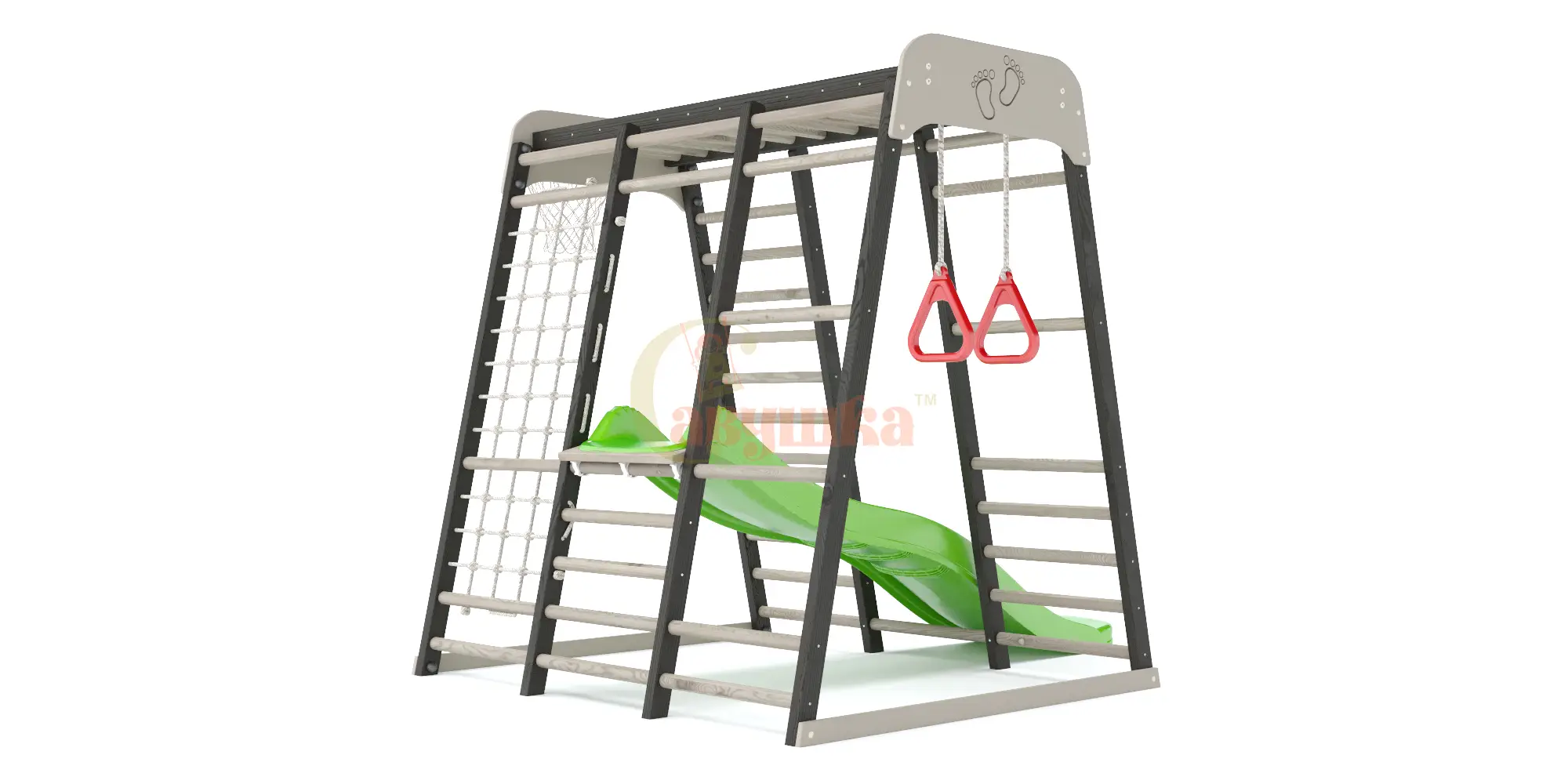 Детский комплекс Савушка Непоседа 1 nero-cappucino 1