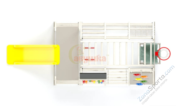 Детский комплекс Савушка Непоседа 6 oak