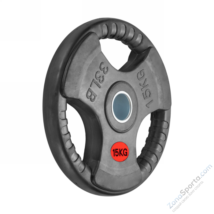 Диск 51 мм. обрезиненный 15 кг. VictoryFit VF-S511500 Диск 51 мм. обрезиненный 15 кг. VictoryFit VF-S511500