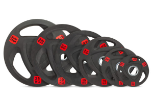 Диск 51 мм. обрезиненный с 3-мя хватами 15 кг VictoryFit VF-ST51150